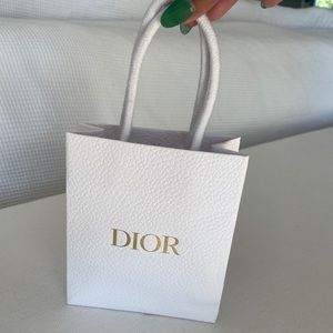 Dior small shopping bag